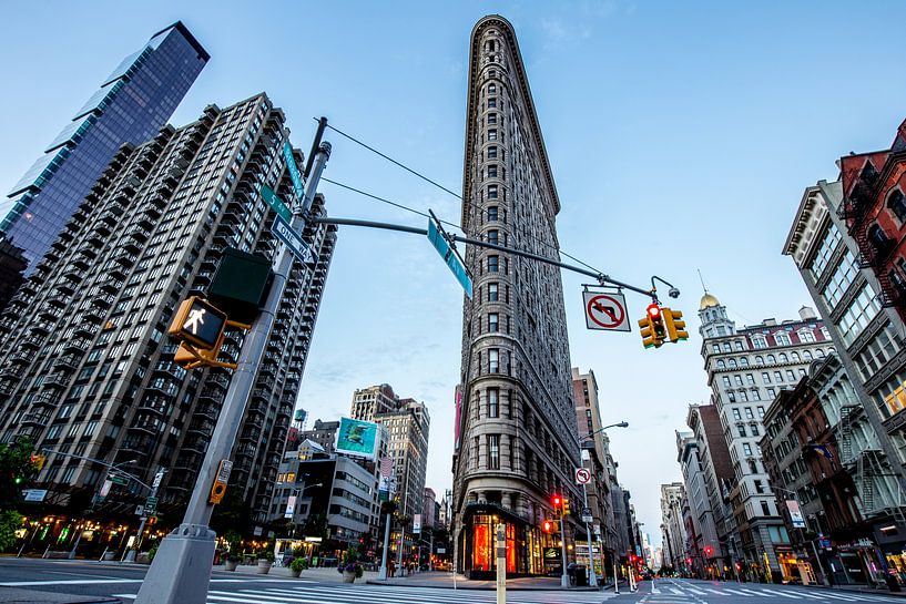 Flatiron building van Photo Wall Decoration