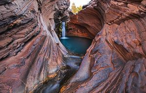 Hamersley Gorge Karijini Spa Pool van Ronne Vinkx