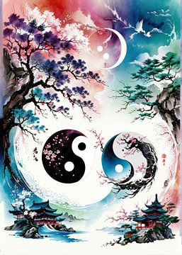 Een mystieke Yin-Yang reis van atiq fauzi