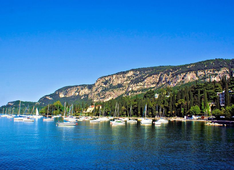 Lago di Garda - Boote by Doris Kroos