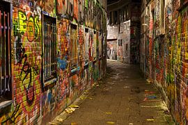 Die Graffiti-Gasse von Colico