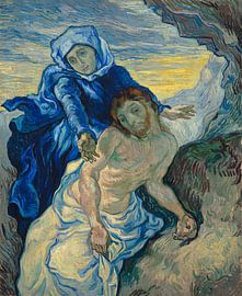 Pieta (nach Delacroix), Vincent van Gogh