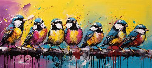 Impression of Vogelrij by Eye catching paintings