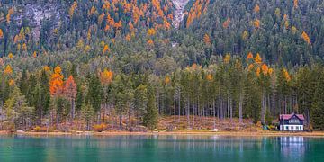 Autumn at Lago di Dobbiaco by Henk Meijer Photography