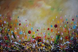 Fleurs sur Gena Theheartofart