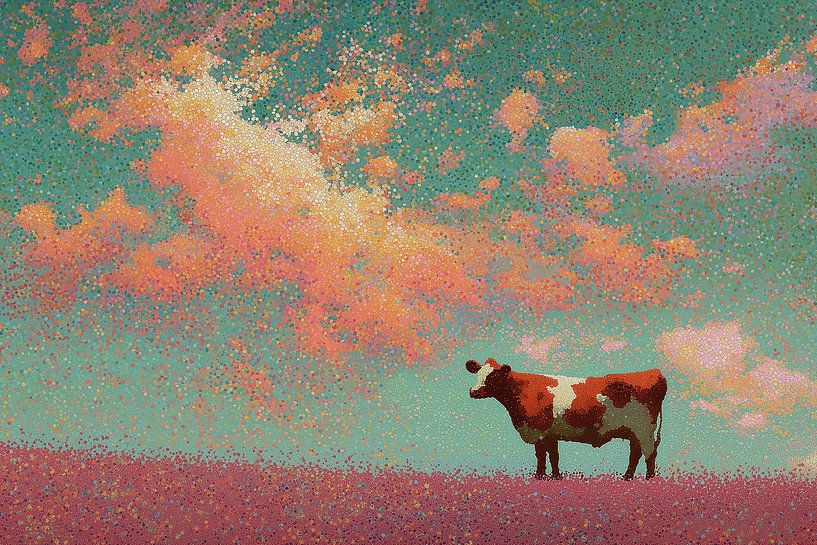 Cow Clouds | Dream Cow by Art Whims