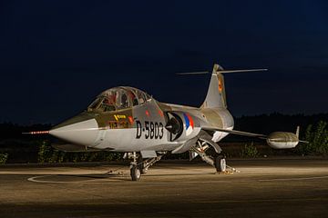 Lockheed TF-104G Starfighter de la Royal Air Force. sur Jaap van den Berg