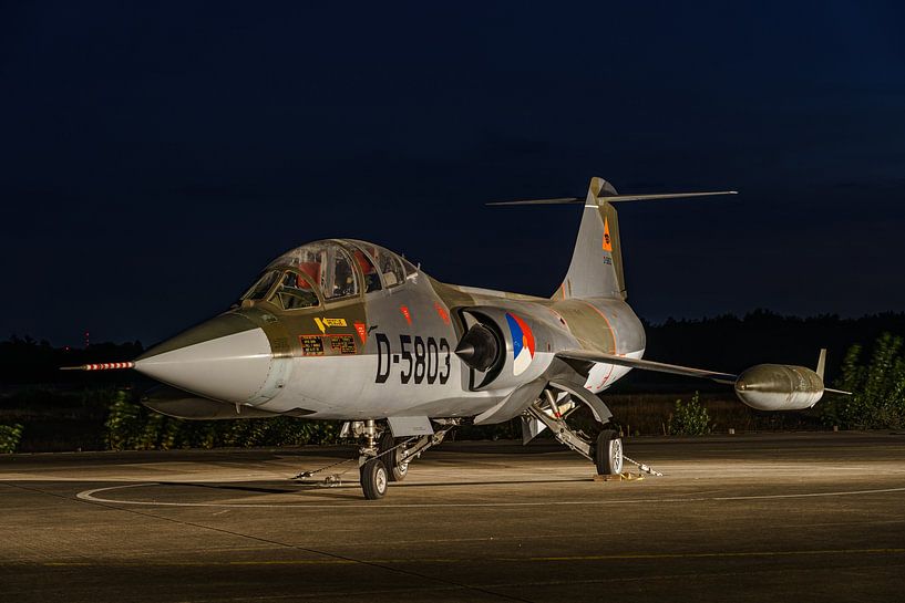 Lockheed TF-104G Starfighter der Royal Air Force. von Jaap van den Berg