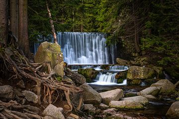 Wild Waterfall in Karpacz in the Giant Mountains 6 by Holger Spieker