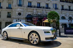 Rolls-Royce Spectre full electric luxury coupe in Monaco