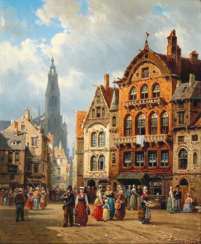 Antwerp, Charles Euphrasie Kuwasseg