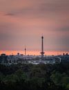 Berlijnse TV-toren en radiotoren bij zonsopgang van swc07 thumbnail