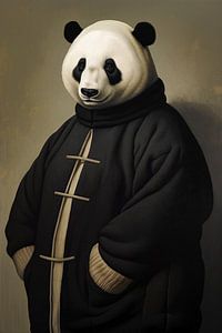 Panda zen sur Jacky