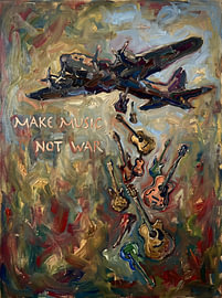 Make Music Not War von HUGO