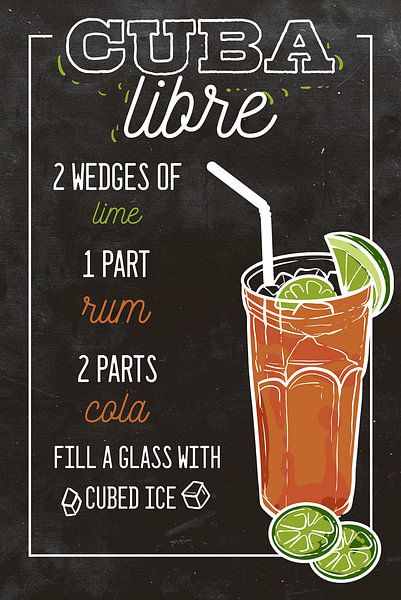 Cuba Libre Drankje van ColorDreamer