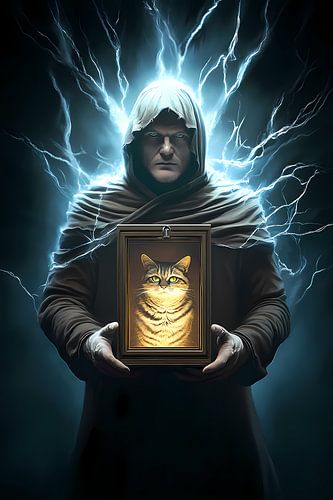 Arcane bewaker van het kattenorakel