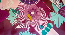 Encens sur un plafond richement décoré, Vietnam sur Rietje Bulthuis