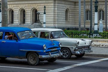 Auto's in Cuba van René Roos