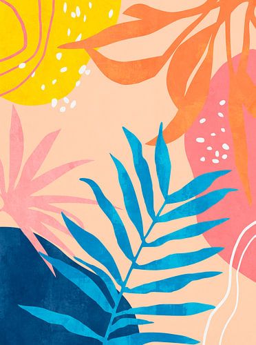 Tropical Breeze Scene von Georgia Chagas