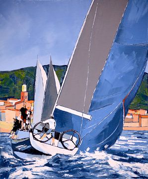 Regatta's in Saint Tropez van ATELIER DE JIEL