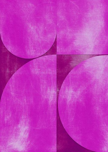 TW living - Abstract LENNY pink