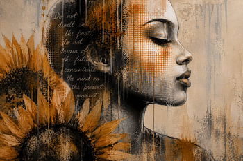 Abstrakte Gedanken am Ende des Tages