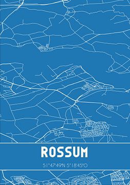 Blueprint | Carte | Rossum (Gueldre) sur Rezona