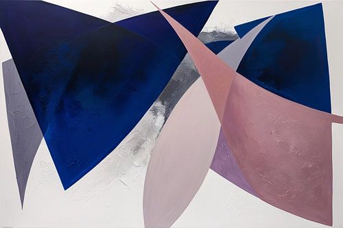 Geometrisch abstract ontwerp in kleuren