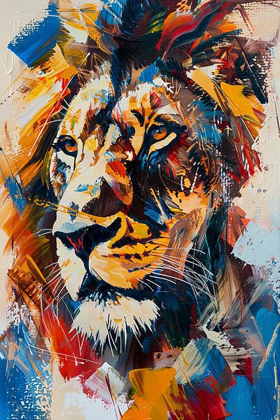 Leeuw van Poster Art Shop