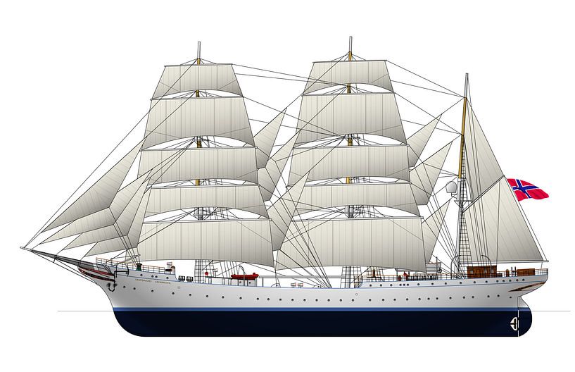 Statsraad Lehmkuhl par Simons Ships