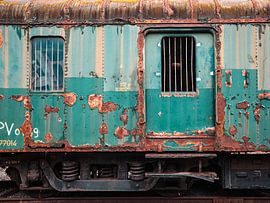 Wagon @ Gare du Hombourg by Rob Boon
