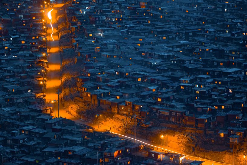 Boeddha college verlichting van TIANQI 