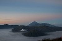 Bromo bij zonsopgang
