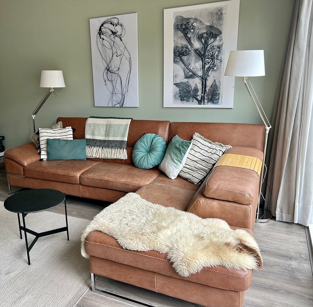 Botanical plants and flowers print Whistlewort by Angela Peters