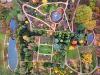L'arboretum De Dreijen vu du ciel