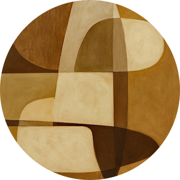 Abstract Tectured Silence van Moonheart Artworks