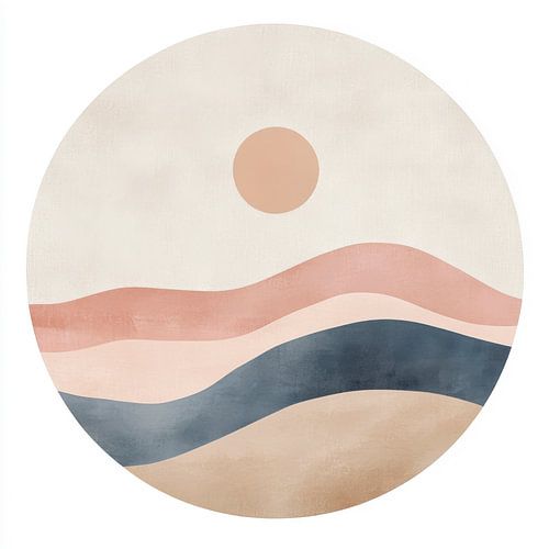 Abstract landschap