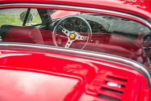 Ferrari Dino 246 GT Italienischer Oldtimer Sportwagen Detail