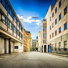 Straatje in Aarhus von Tony Buijse
