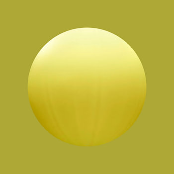 Abstrait moderne. Minimalisme. Ocre jaune.