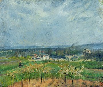 Camille Pissarro,Landschap in Pontoise