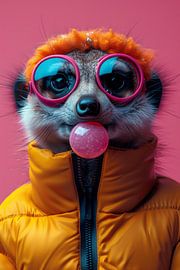 Bubblegum Fun : queue de cheval 1