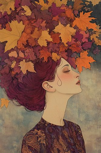 Portrait dans les tons d'automne