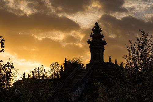 Sunset at Pairi Daiza