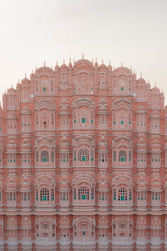 Hawa Mahal rosa Fassade | Reisefotografie Druck | Jaipur, Indien