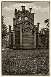 Mausoleum op de belangrijkste begraafplaats van Frankfurt