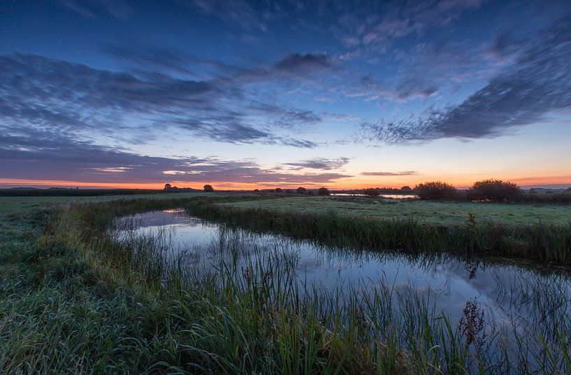 Sunrise Zwaneveldsgat (Groningen- Netherlands) by Marcel Kerdijk