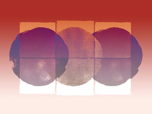 Scandinavië Scandinavisch Abstract Warme Kleuren