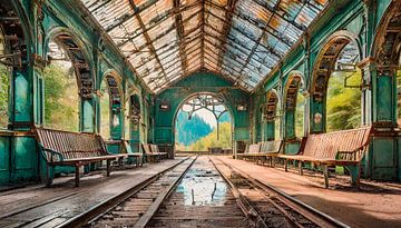 Station Lost Place van Mustafa Kurnaz