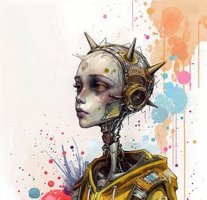 Spiked Visionary – Le cyborg peint de la nouvelle ère